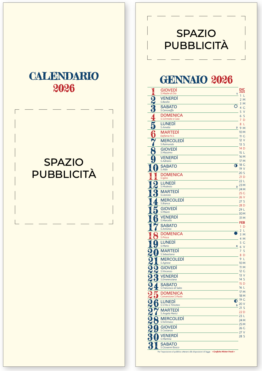 Calendario olandese 15