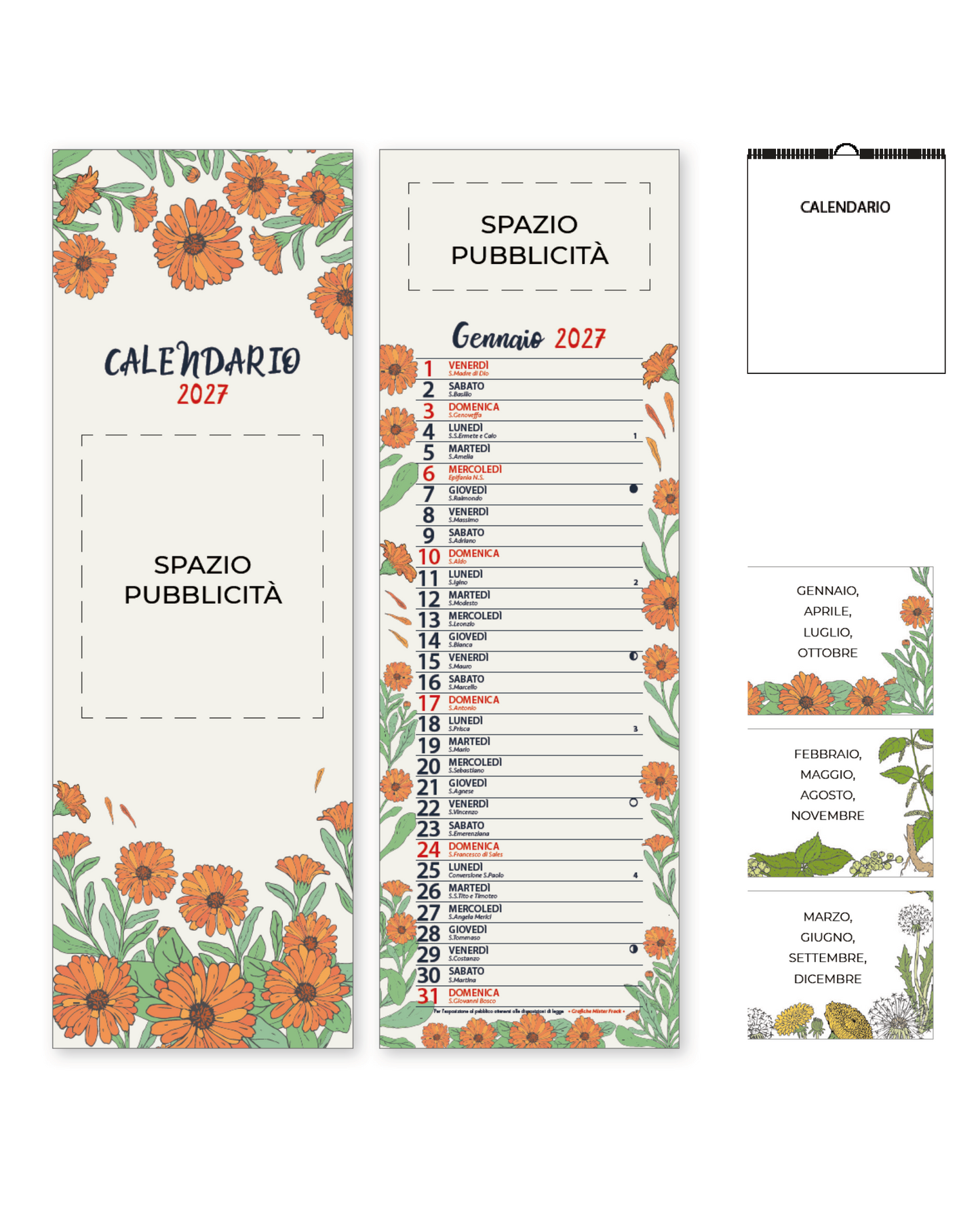 Calendario Piante