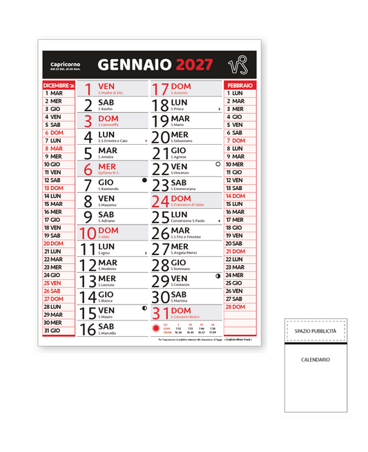 Calendario olandese 24