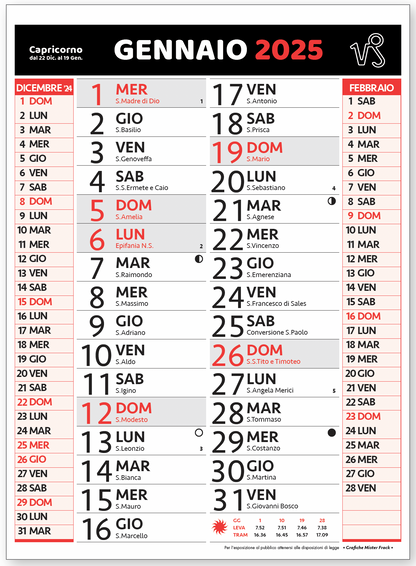 Calendario olandese 24