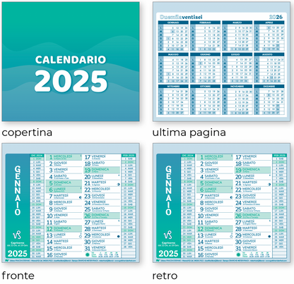 Calendario da banco 15,5