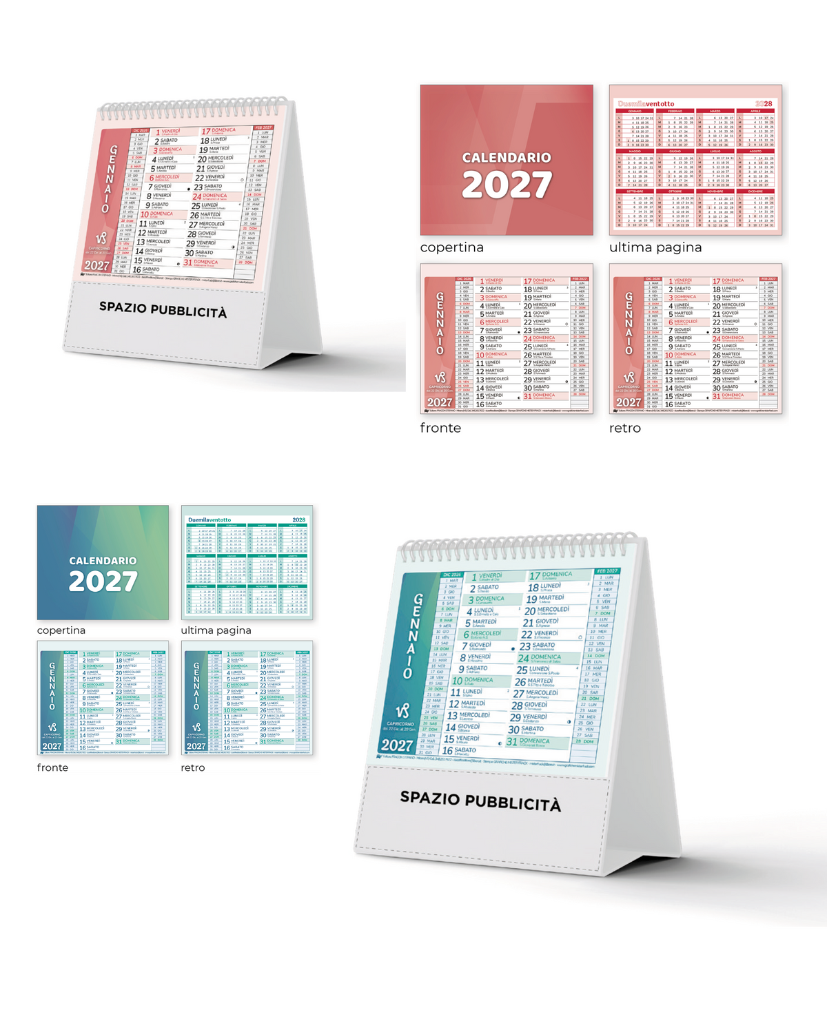 Calendario da banco 15,5