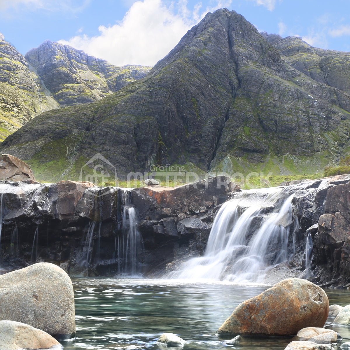 Quadro in tela canvas Scozia Fairy Pools Landscape 