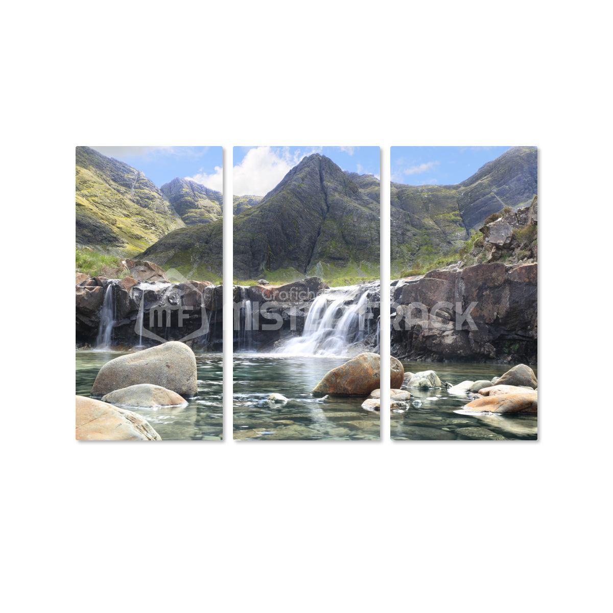 Quadro in tela canvas Scozia Fairy Pools Landscape