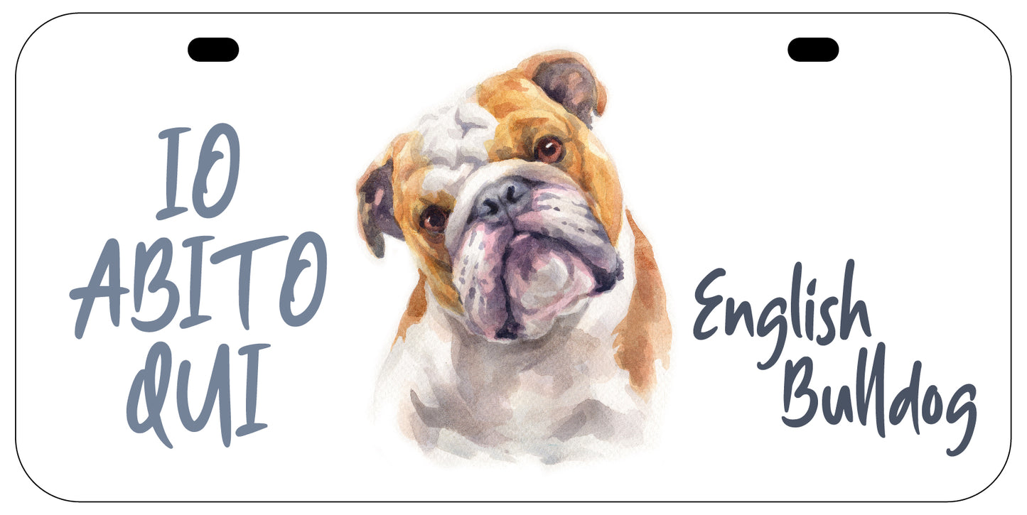 Targa ENGLISH BULLDOG