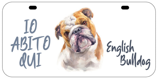 Targa ENGLISH BULLDOG